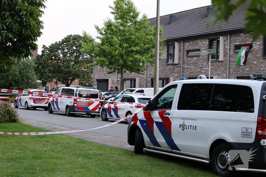 Persoon aangehouden na grote politieactie