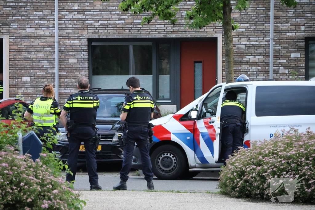 Persoon aangehouden na grote politieactie