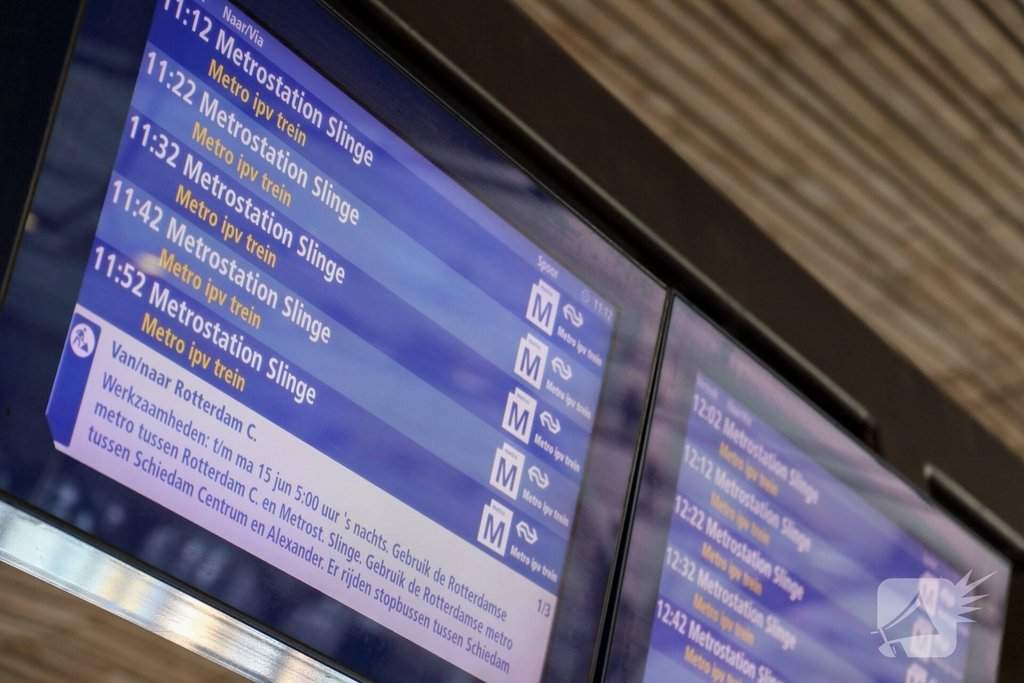 Hele weekend geen treinverkeer op Rotterdam Centraal door grootschalige werkzaamheden