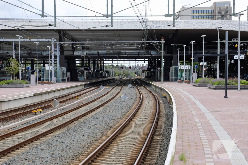 Hele weekend geen treinverkeer op Rotterdam Centraal door grootschalige werkzaamheden