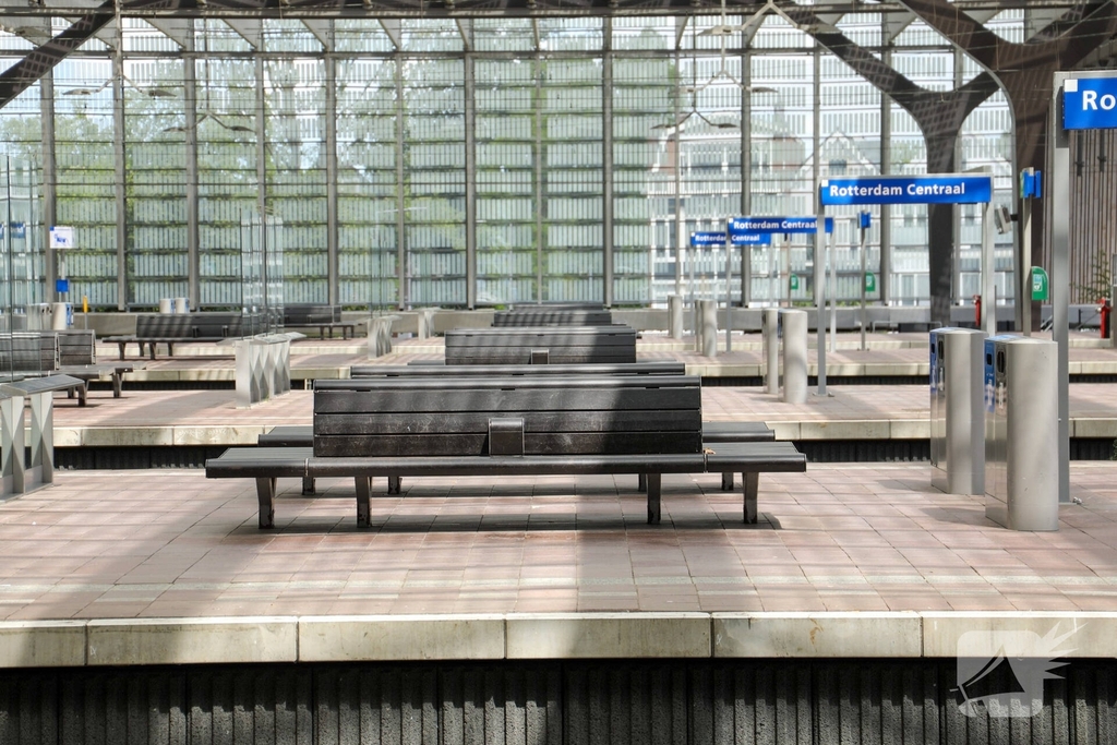 Hele weekend geen treinverkeer op Rotterdam Centraal door grootschalige werkzaamheden