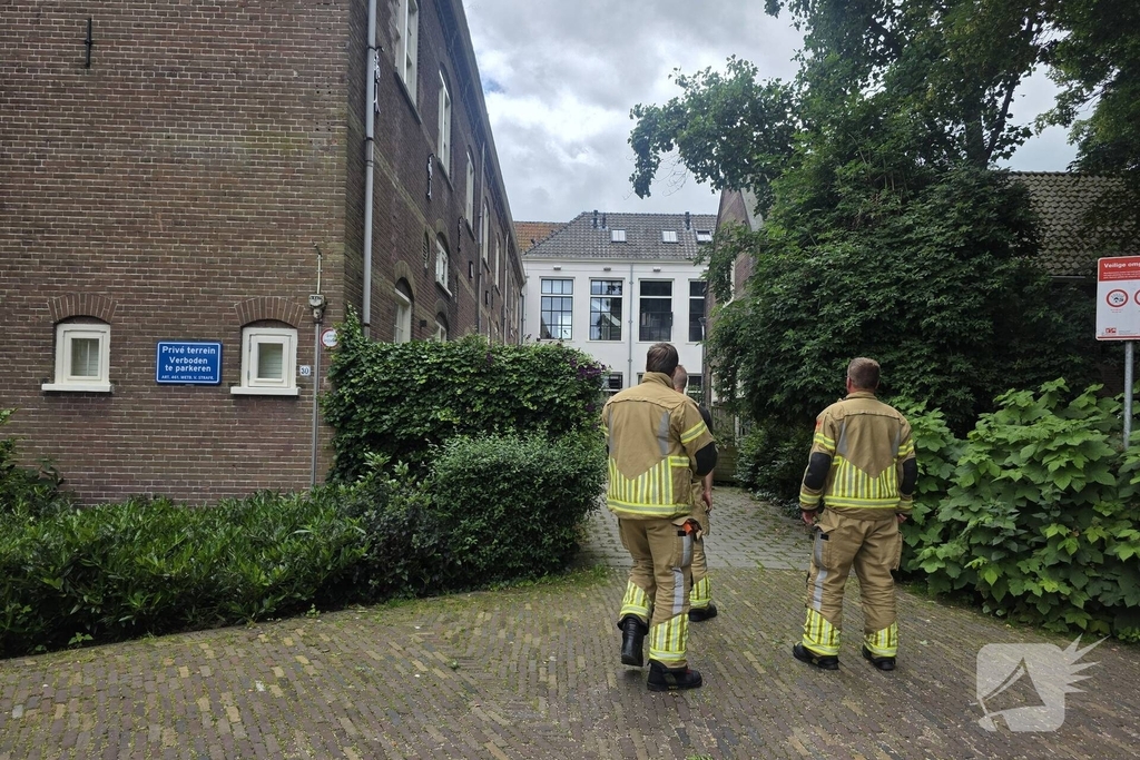 Rook uit oven leidt tot brandweeractie