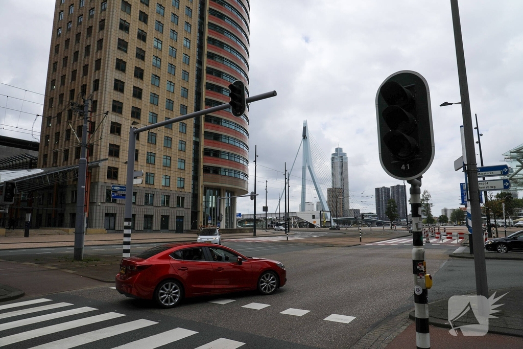 Grote stroomstoring door brand