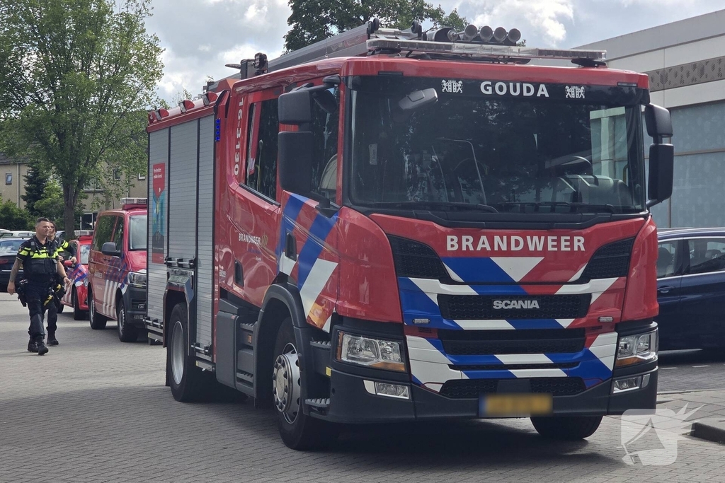Alarm in winkelcentrum zorgt voor inzet brandweer