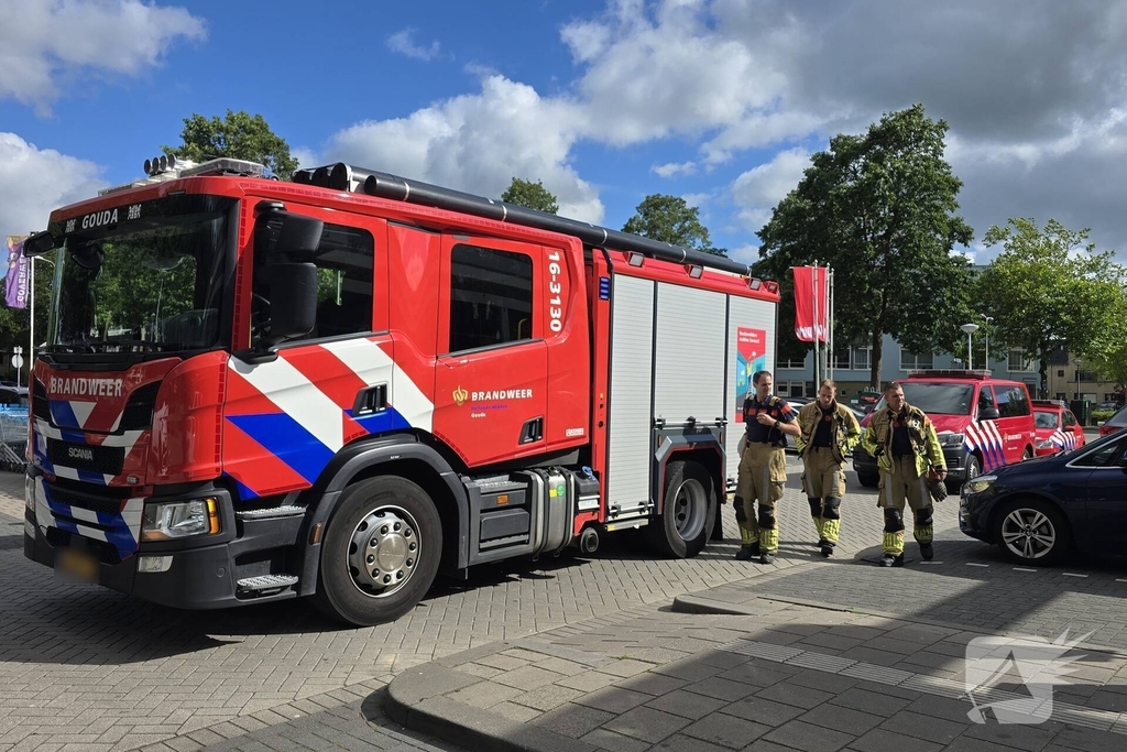 Alarm in winkelcentrum zorgt voor inzet brandweer