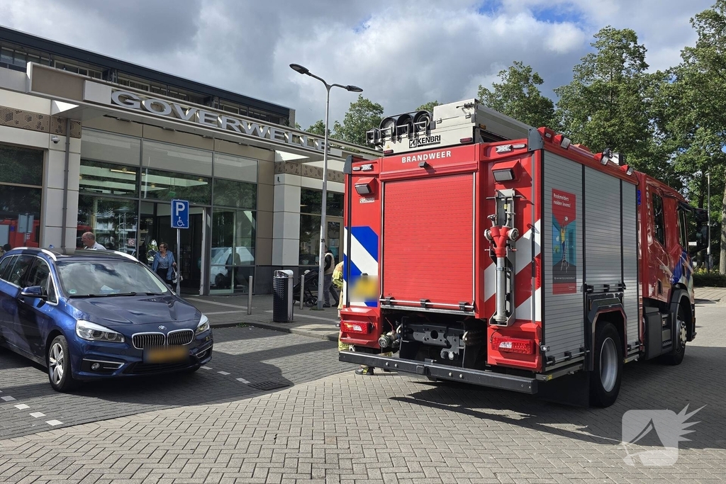 Alarm in winkelcentrum zorgt voor inzet brandweer