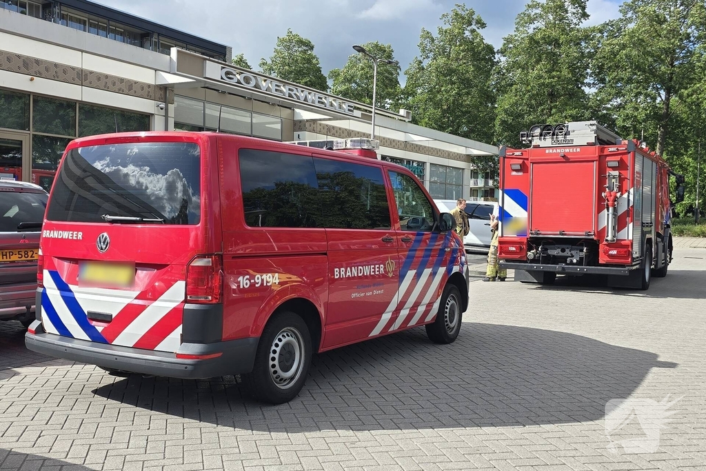 Alarm in winkelcentrum zorgt voor inzet brandweer