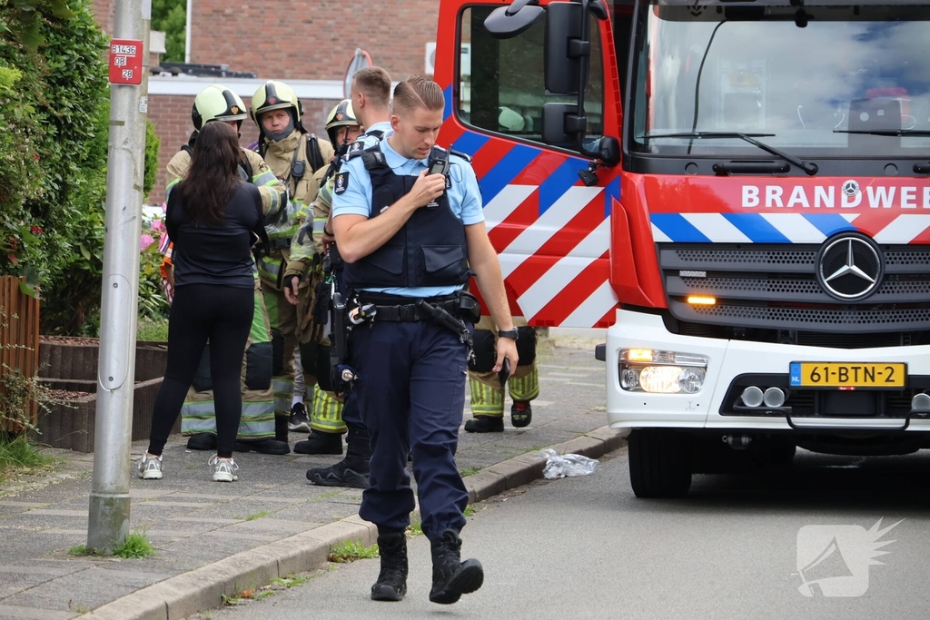 Brandlucht veroorzaakt inzet van hulpdiensten