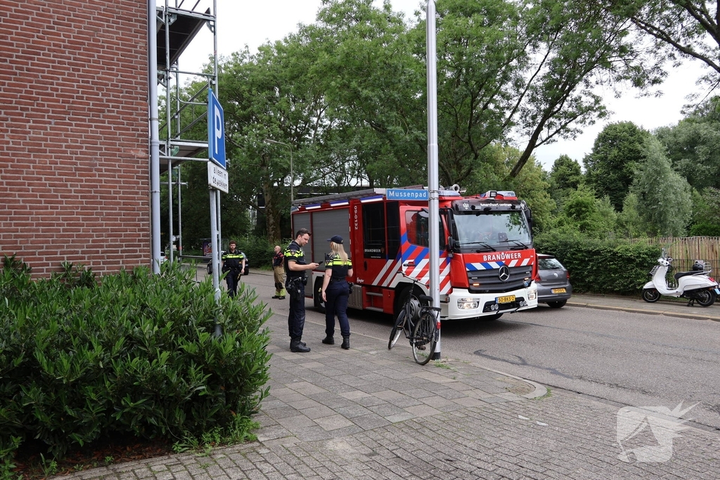Pan op het vuur zorgt voor rookontwikkeling in woning