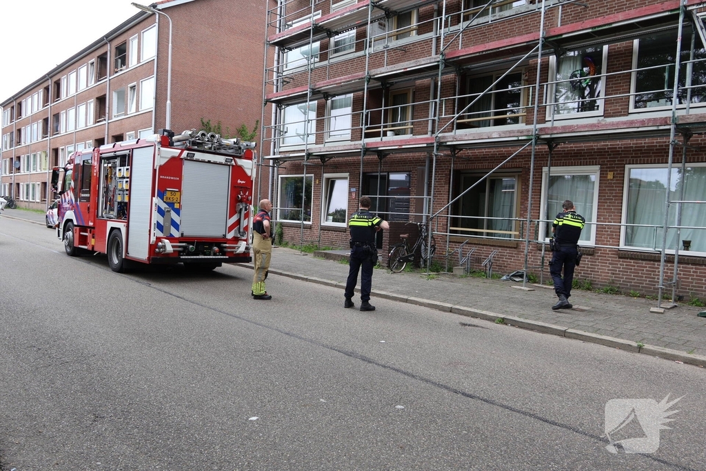 Pan op het vuur zorgt voor rookontwikkeling in woning