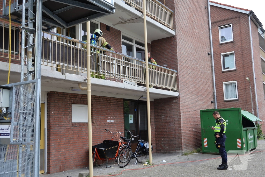 Pan op het vuur zorgt voor rookontwikkeling in woning