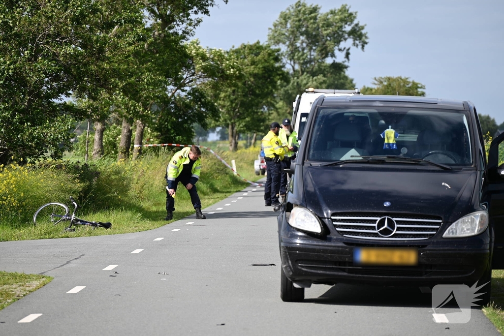 Wielrenner betrokken bij ernstige aanrijding