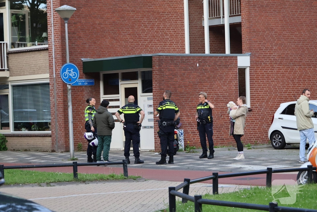 Deelscooter zwaar beschadigd na aanrijding