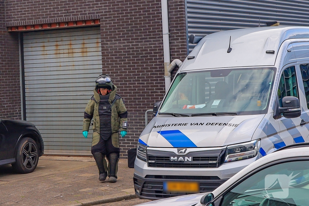 Explosieven opruimingsdienst ingeschakeld na incident