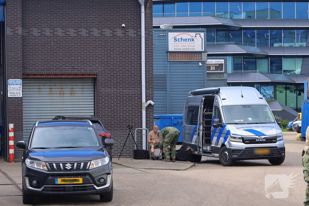 Explosieven opruimingsdienst ingeschakeld na incident