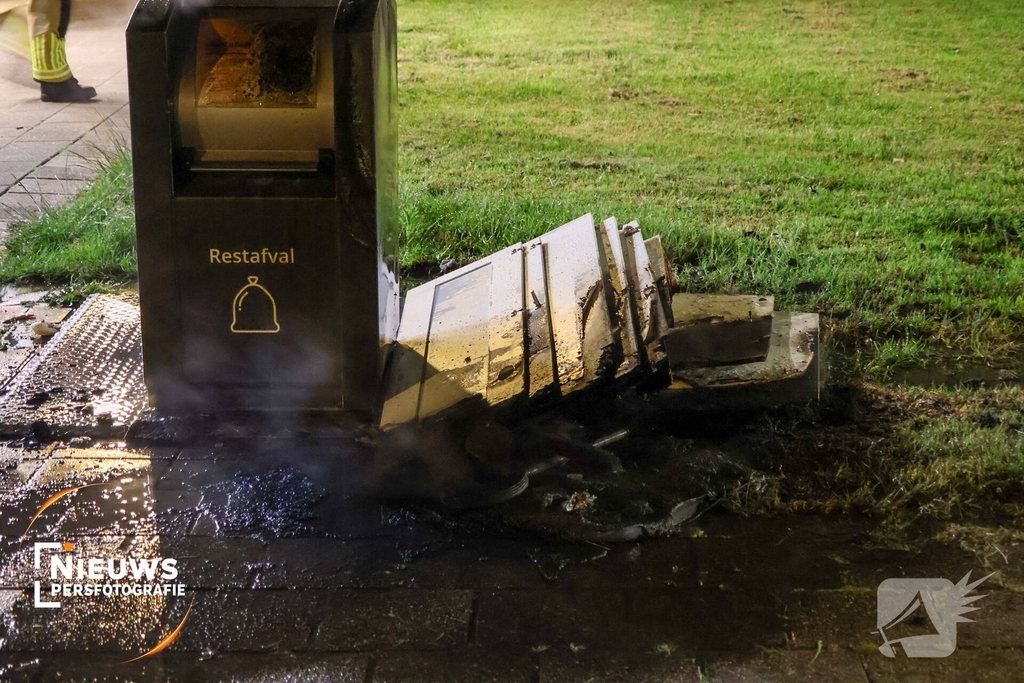Reeks verdachte buitenbranden zorgt voor inzet brandweer