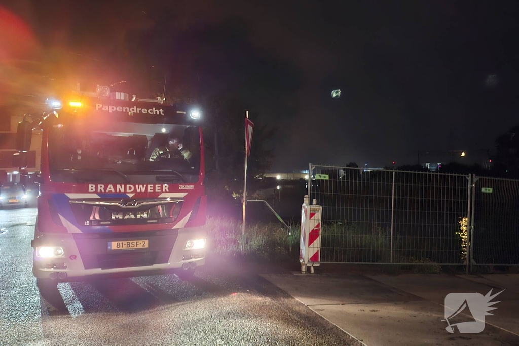 Buitenbrand snel gedoofd zonder schade