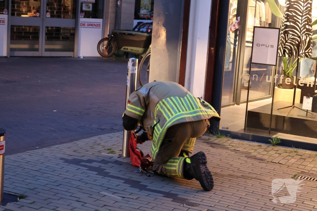 Brandweer gehinderd door weigerende pollers