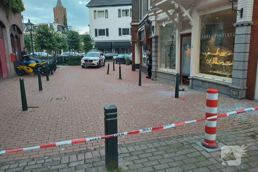 Flinke schade na explosie bij juwelier