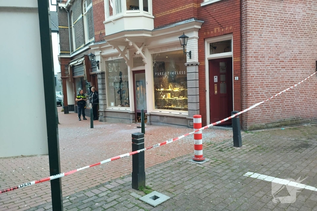 Flinke schade na explosie bij juwelier