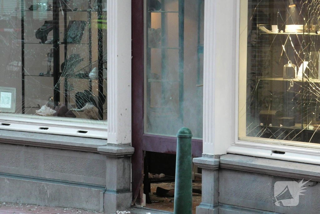 Flinke schade na explosie bij juwelier
