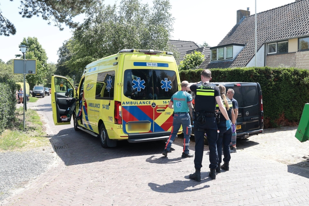 Ongeval tijdens bouwwerkzaamheden leidt tot ziekenhuisopname