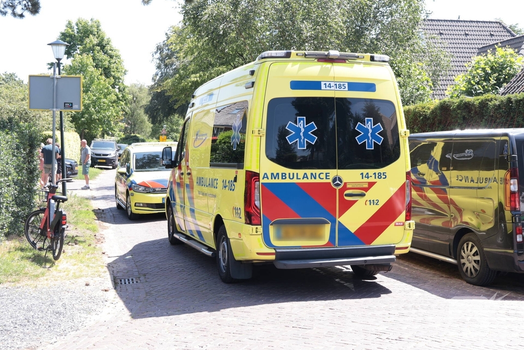 Ongeval tijdens bouwwerkzaamheden leidt tot ziekenhuisopname