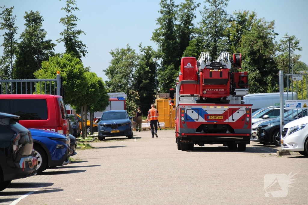 Brand in industriegebouw snel geblust