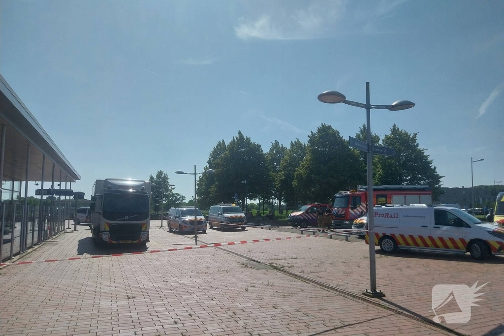 Vertraging op het spoor door incident