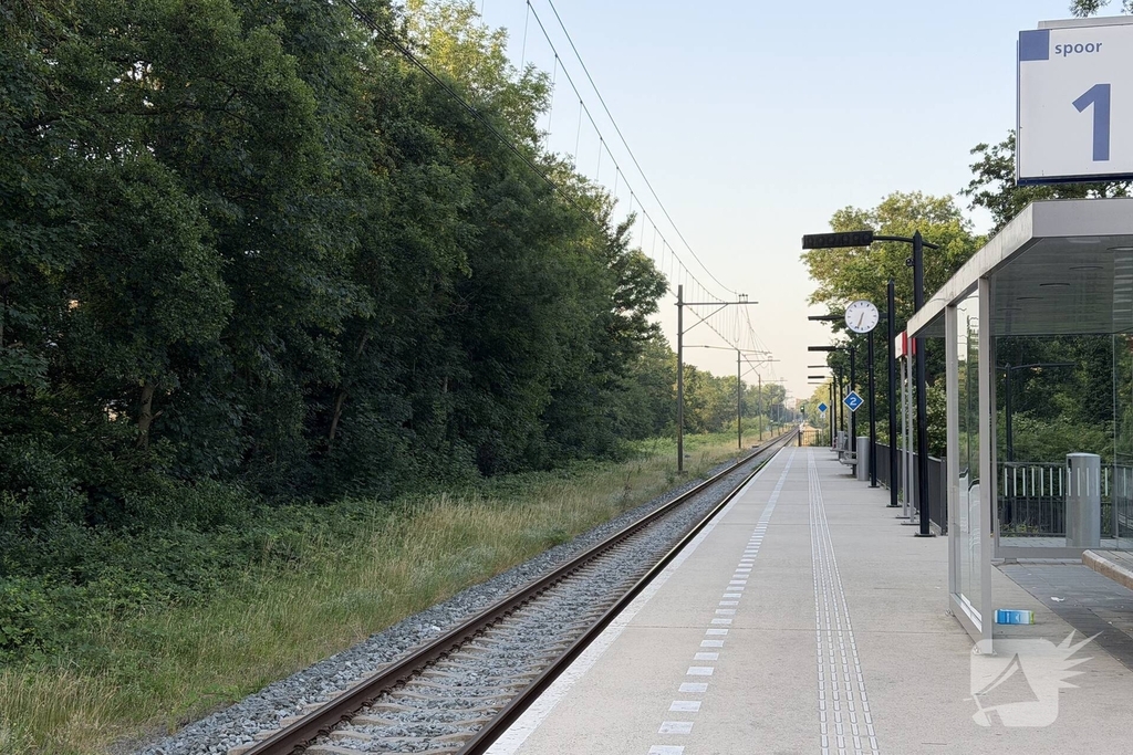 Treinstaking leidt tot lege perrons