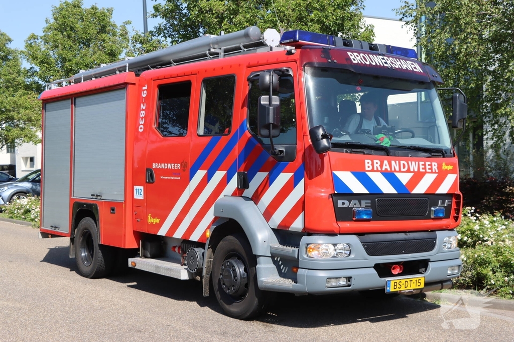 Bewoner nagekeken na uitslaande woningbrand