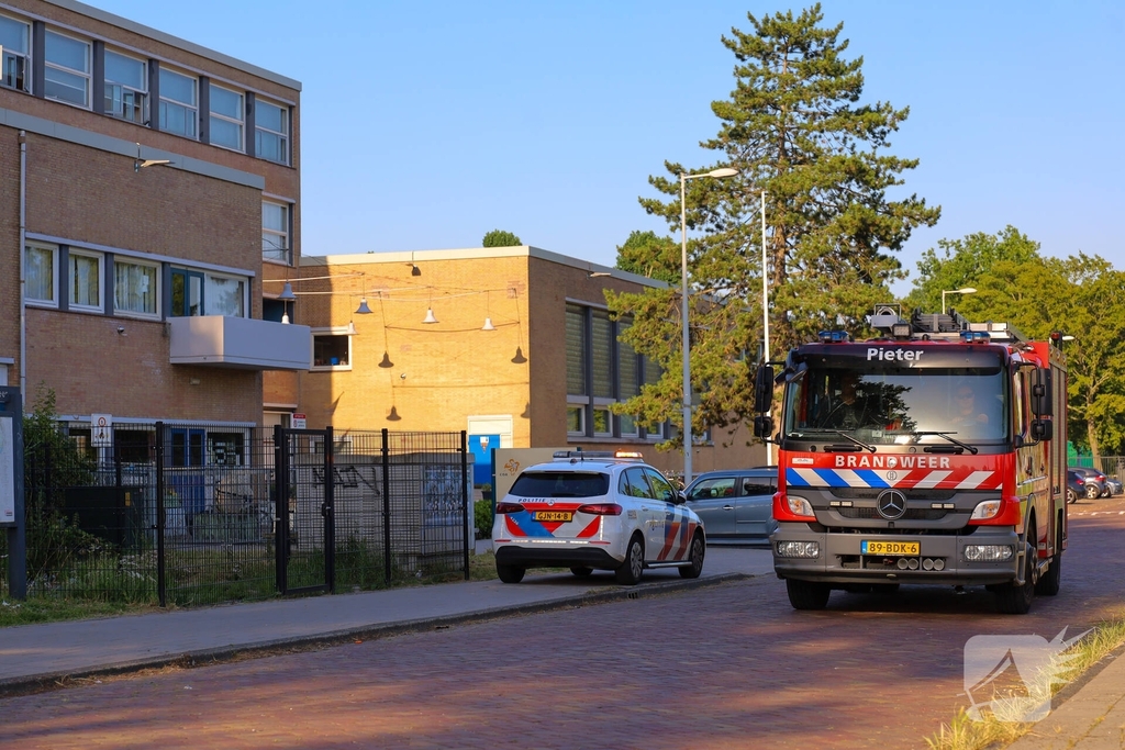 Evacuatie bij asielzoekerscentrum wegens brand