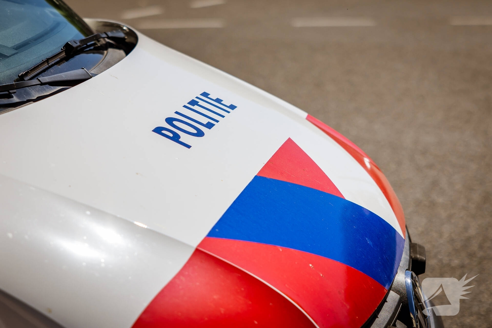 Raam geraakt bij schietpartij, Steurweg in Hoogvliet Rotterdam