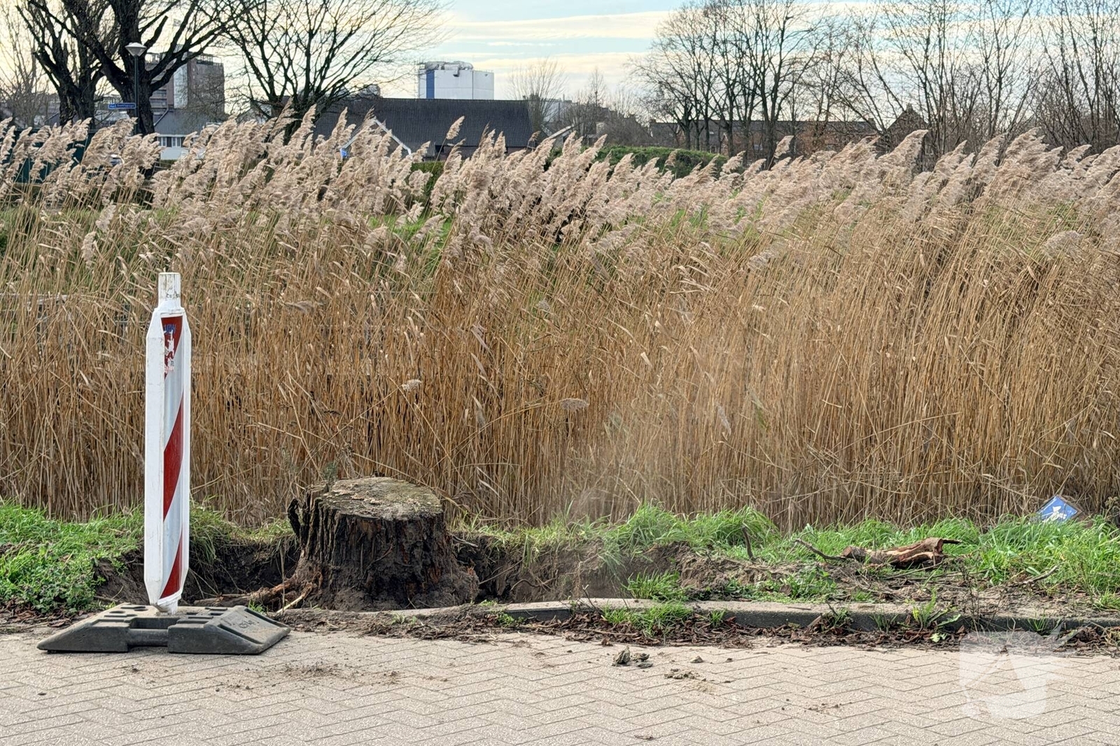 Gaslek na ongeval bij graafwerkzaamheden, Dr. Van der Voortsingel in Veghel