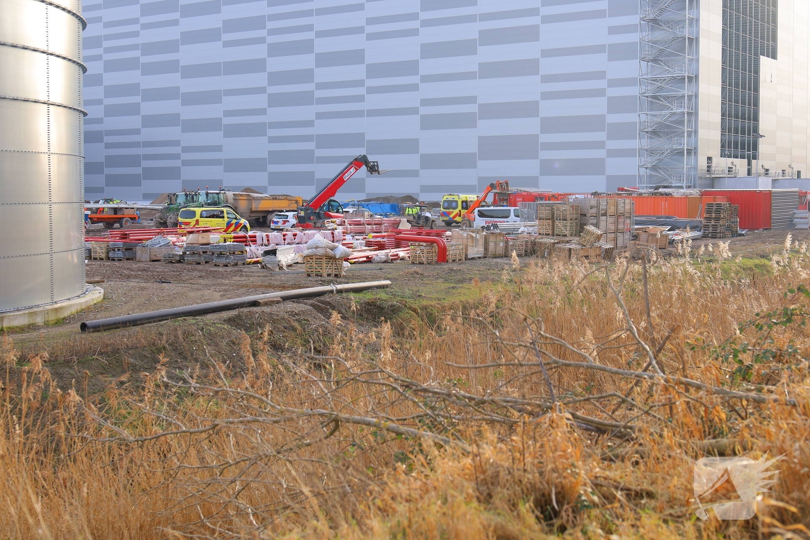 Dodelijk ongeval op bouwterrein.