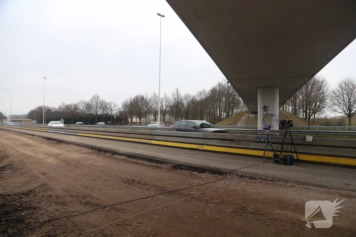 Snelheidscontrole bij wegwerkzaamheden