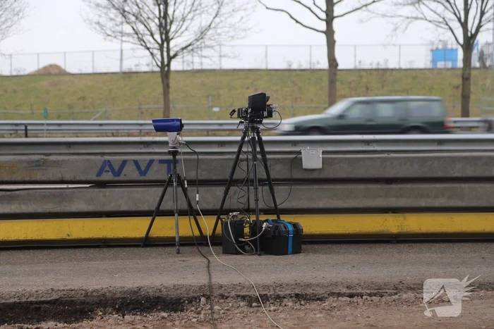 Snelheidscontrole bij wegwerkzaamheden