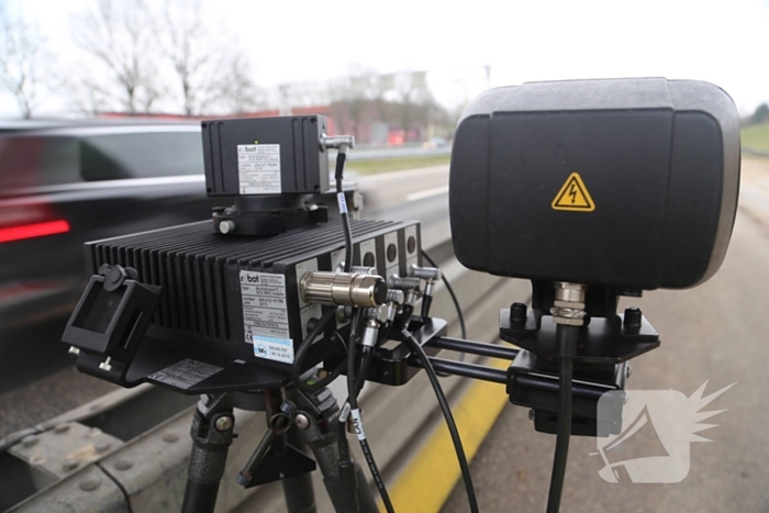 Snelheidscontrole bij wegwerkzaamheden