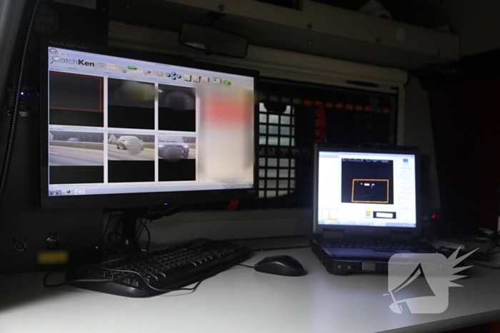 Snelheidscontrole bij wegwerkzaamheden