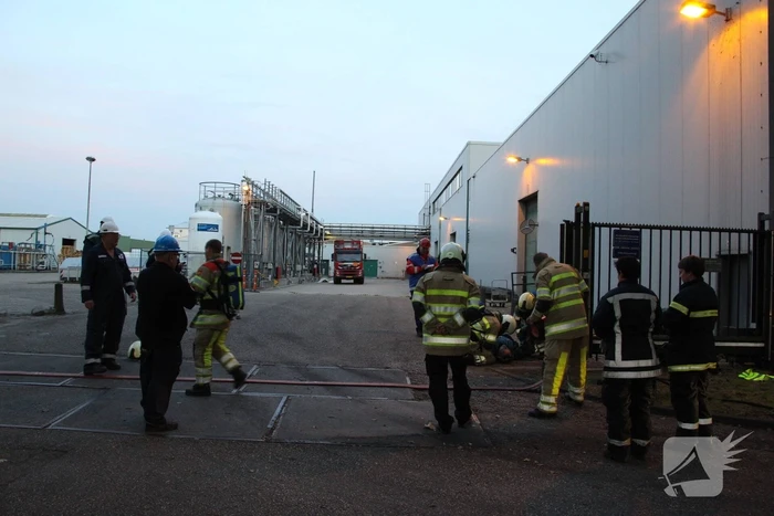 Grote oefening met gevaarlijke stoffen
