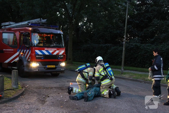Grote oefening met gevaarlijke stoffen