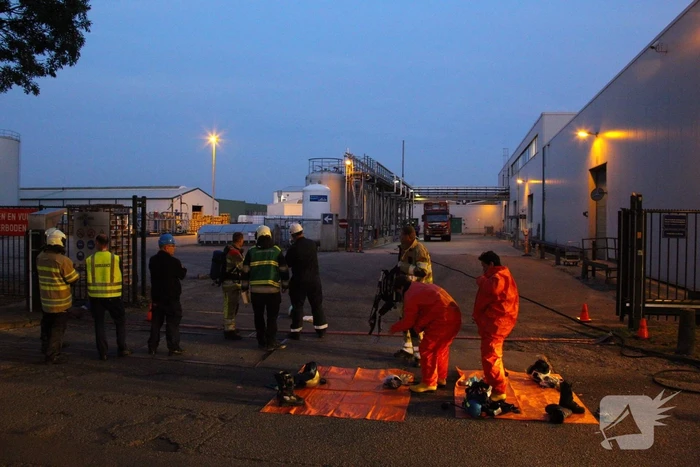Grote oefening met gevaarlijke stoffen