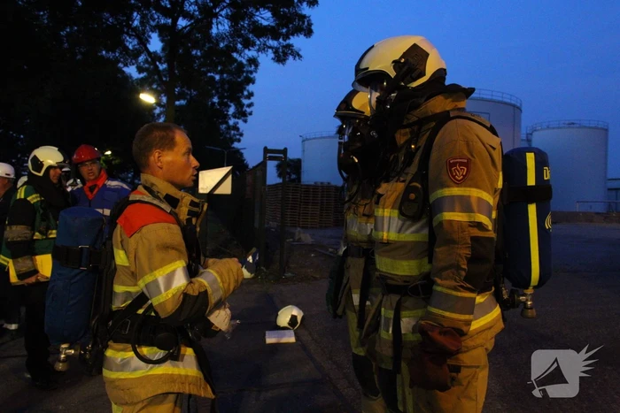Grote oefening met gevaarlijke stoffen