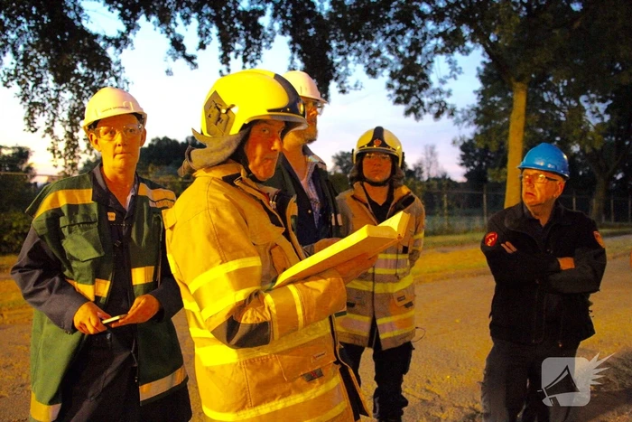 Grote oefening met gevaarlijke stoffen