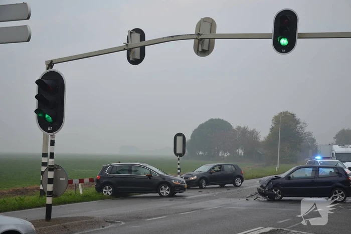 Drie auto's betrokken bij ongeval