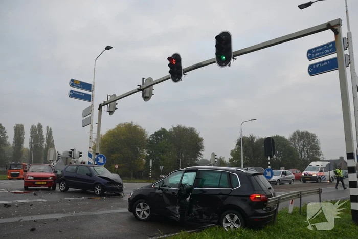 Drie auto's betrokken bij ongeval