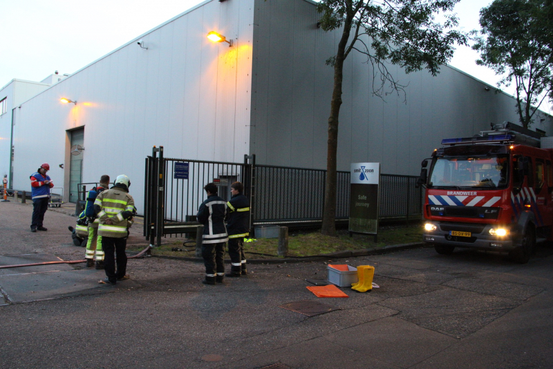 Grote oefening met gevaarlijke stoffen