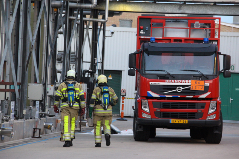 Grote oefening met gevaarlijke stoffen