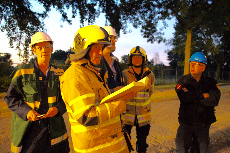 Grote oefening met gevaarlijke stoffen