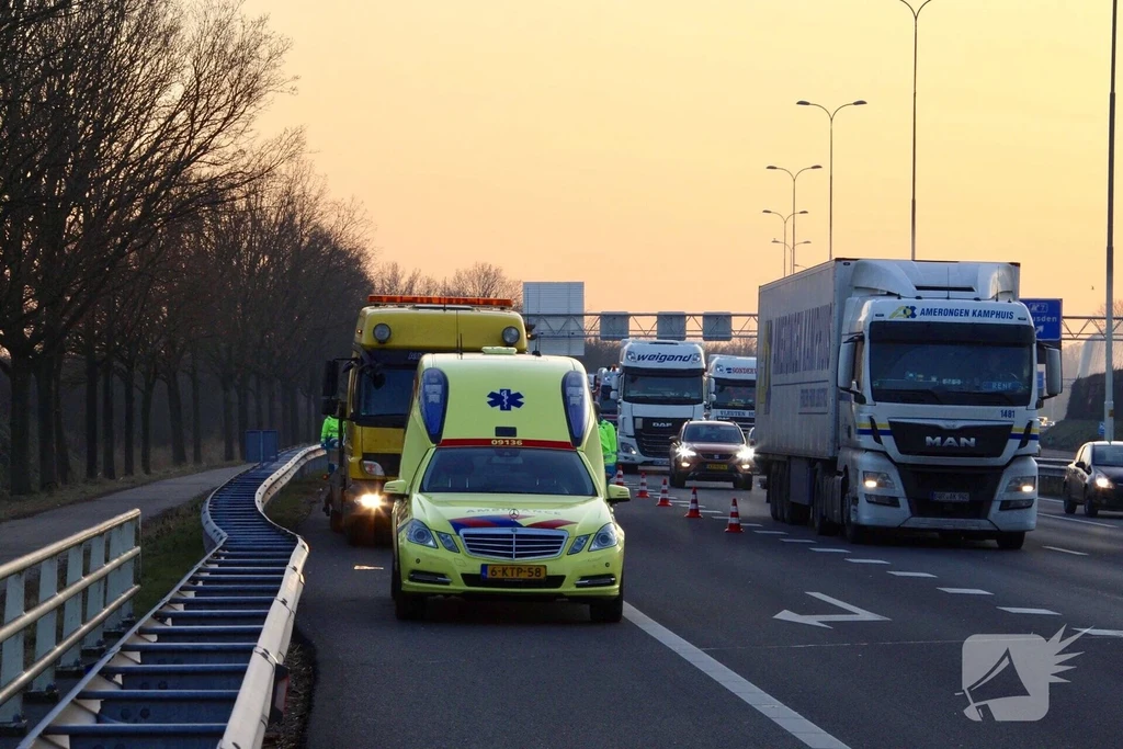 Rijksweg A28 112 melding Amersfoort 